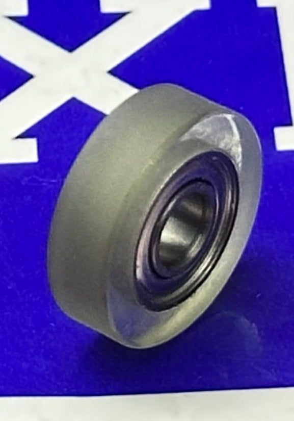 PU0413-4-TIRE Polyurethane Rubber Bearing 4x13x4mm Shielded Miniature