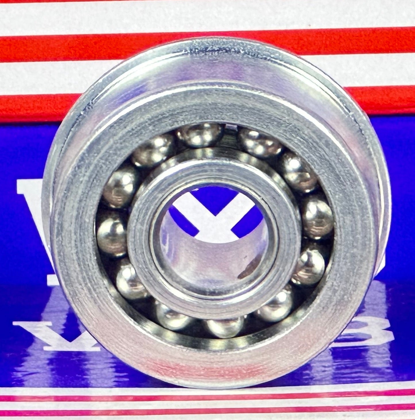 F1650 Unground Flanged Full Complement Bearing 1/2x1 9/16x21/32inch