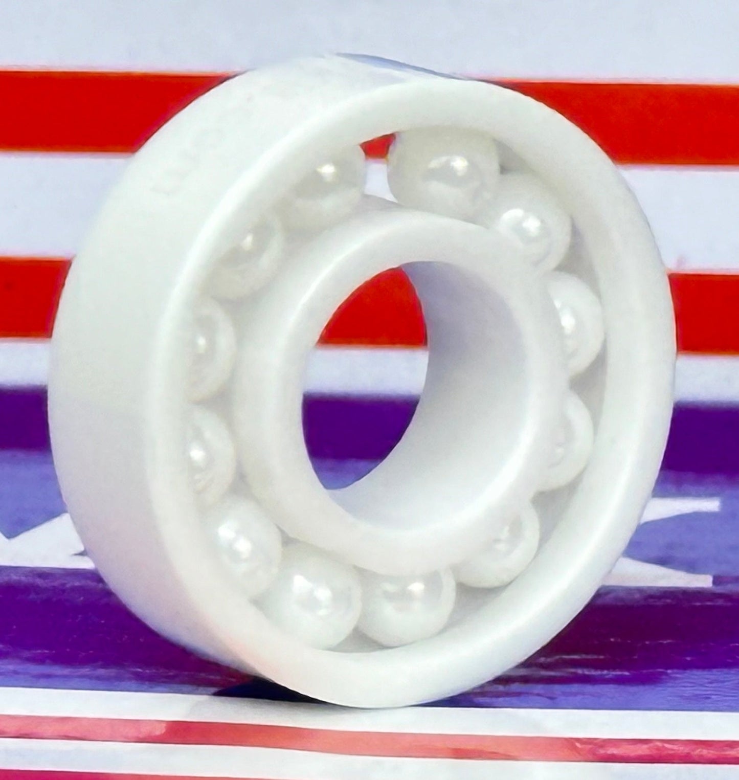 R6 Full Complement Ceramic Bearing 3/8x7/8x9/32 inch ZrO2 Bearings