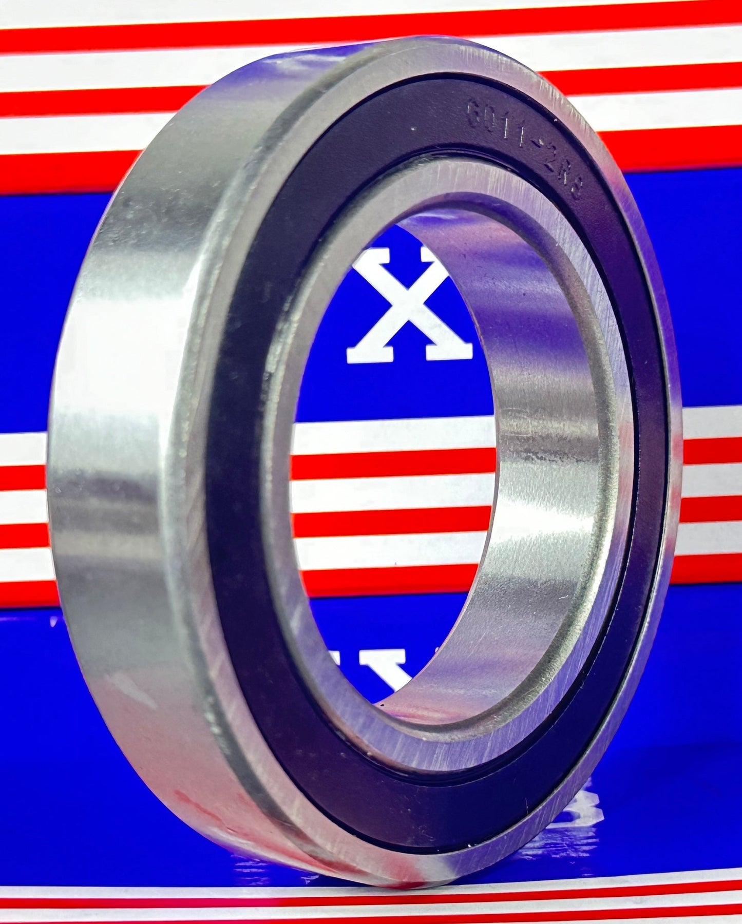 6011-2RS 55x90x18 Ball Bearing Dual Sided Rubber Sealed Deep Groove (4PCS)