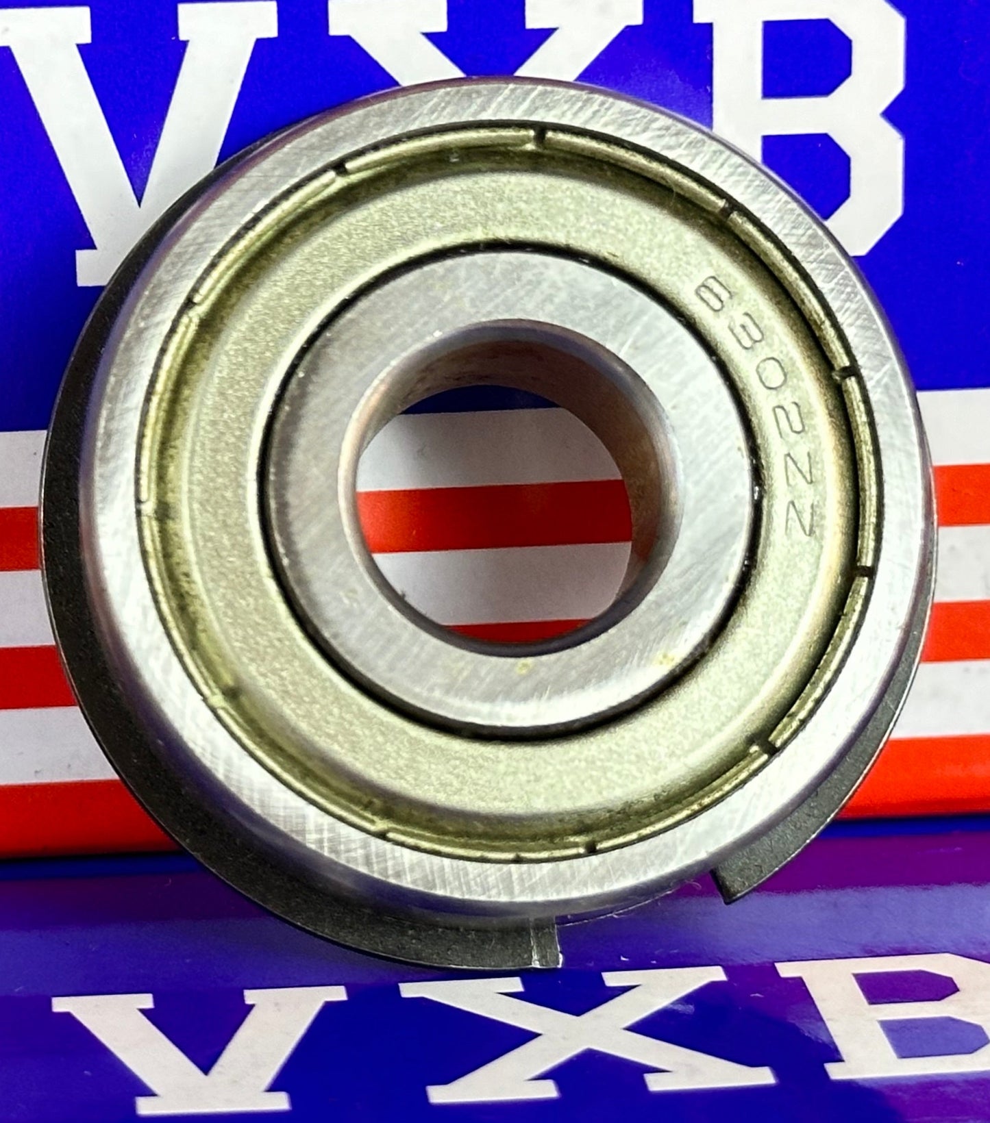 6302ZZNR Shielded Bearing with snap ring groove + a snap ring  15x42x13