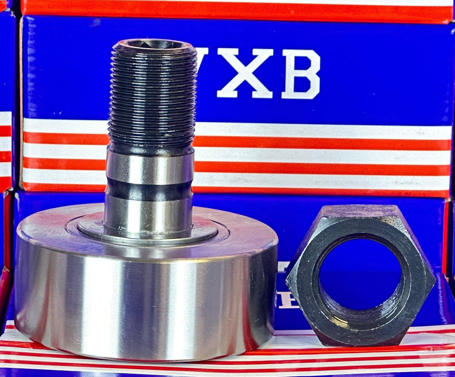 NUKR72 Track Roller Cam Follower Needle Roller Bearing 24x72x80mm - VXB Ball Bearings