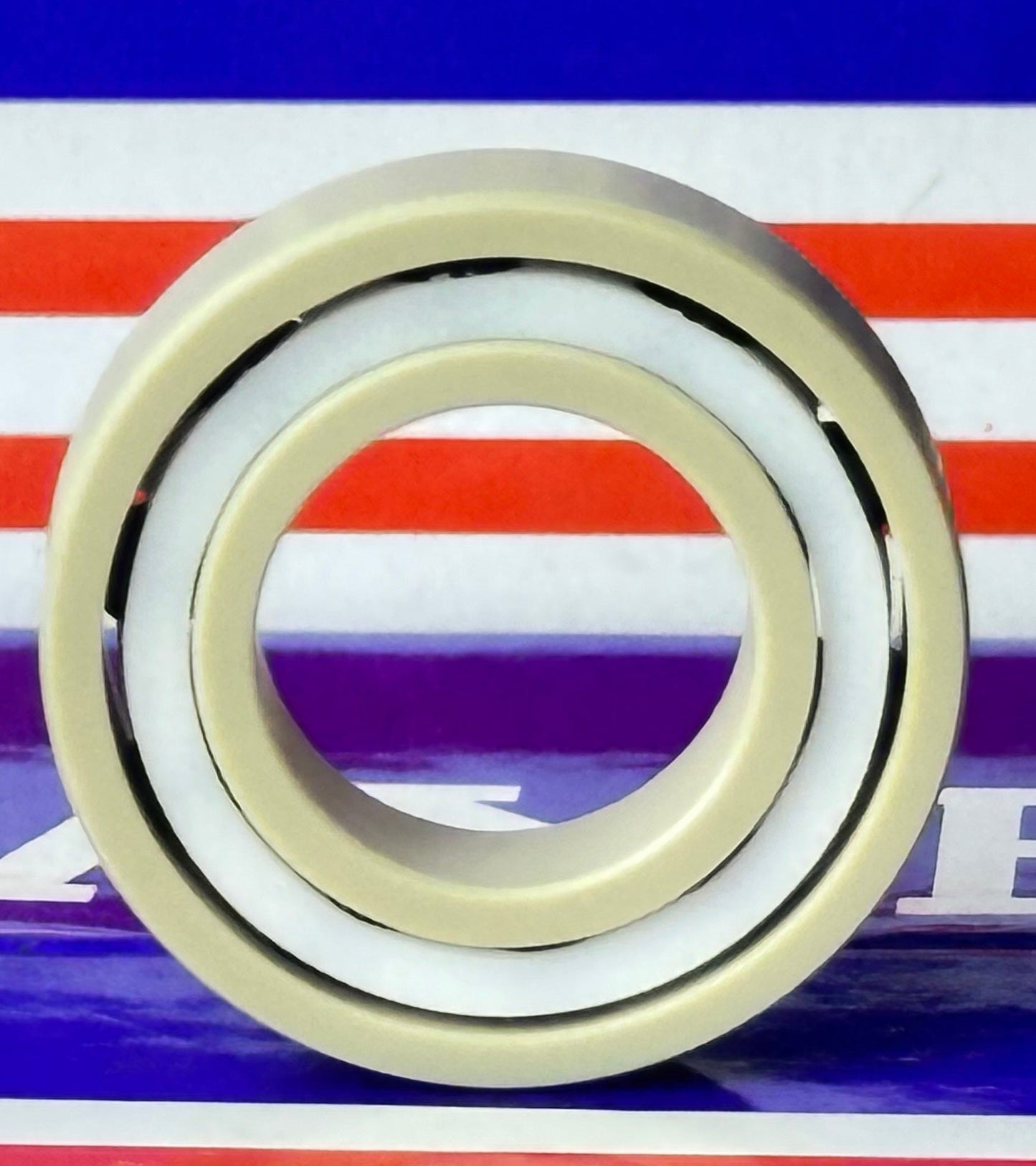 PEEK 6902 Ball Bearing PTFE cage Si3N4 Ceramic Balls 15x28x7