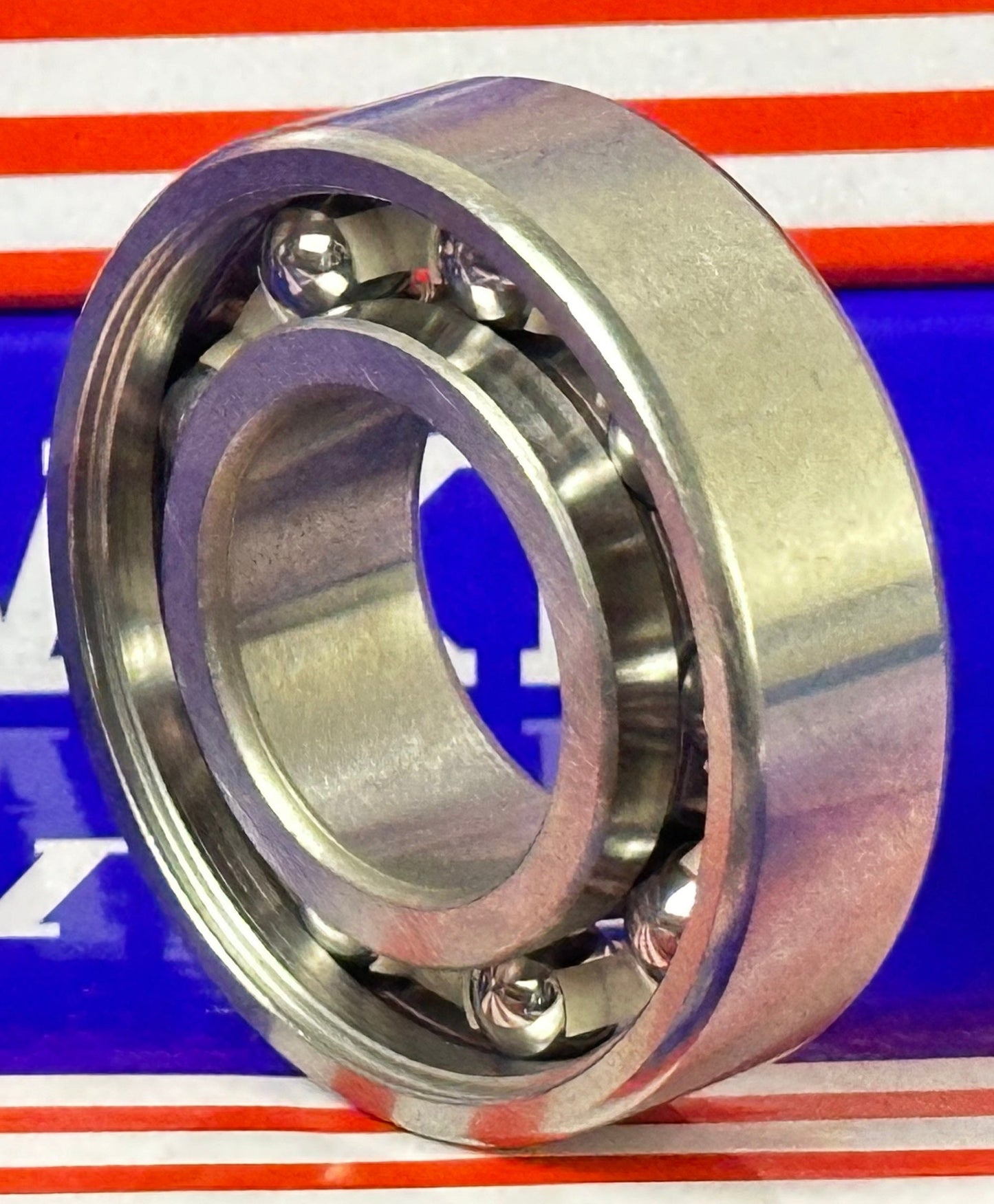 Cryogenic S6205 ABEC 3 with PEEK Cage Ball Bearing 25x52x15