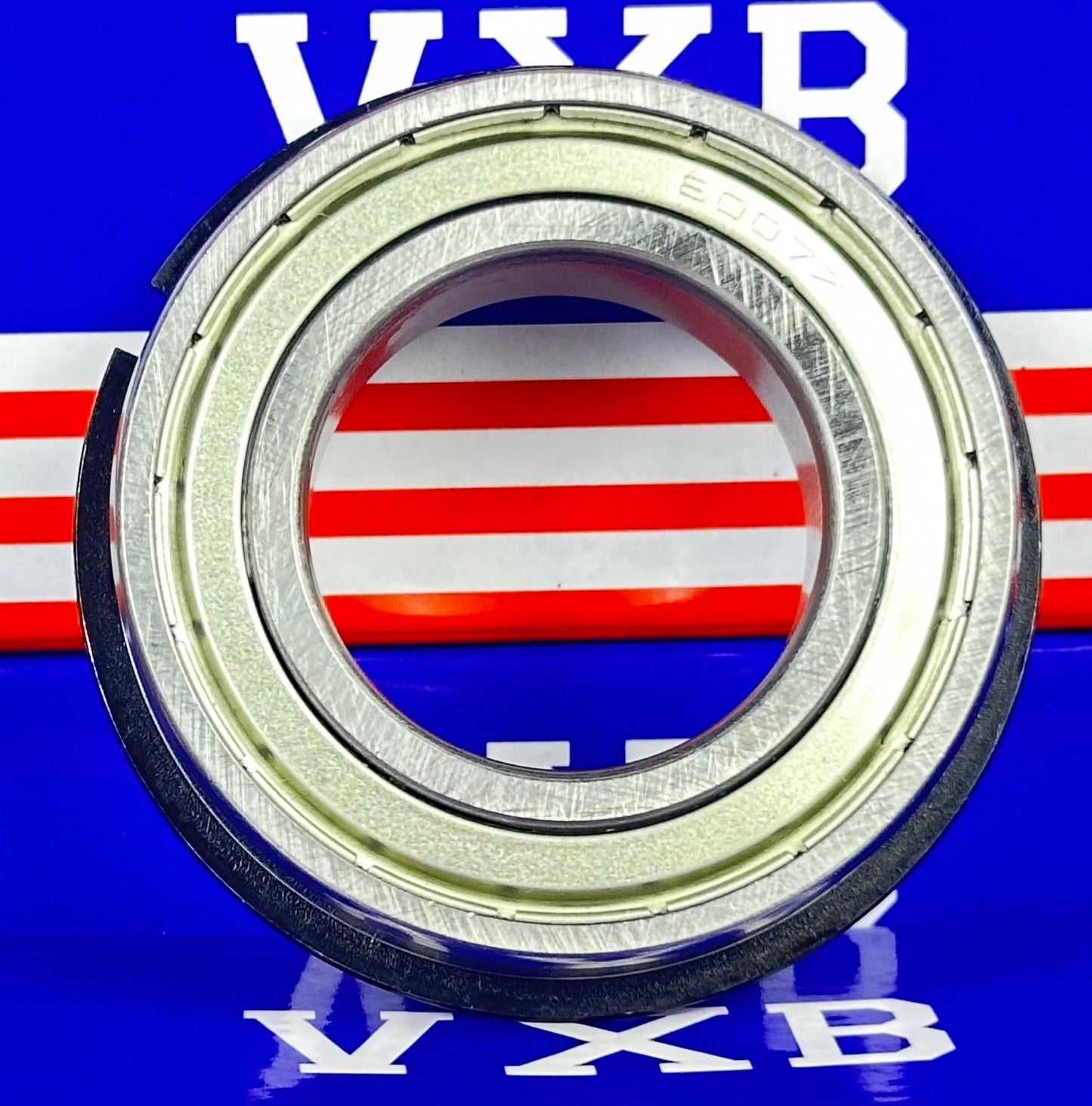 6007ZZNR Shielded Bearing with snap ring groove + a snap ring35x62x14