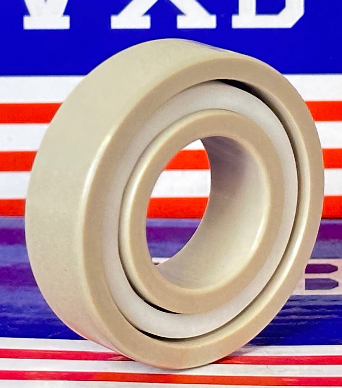 PEEK 6004 Ball Bearing PTFE cage Si3N4 Ceramic Balls 20x42x12