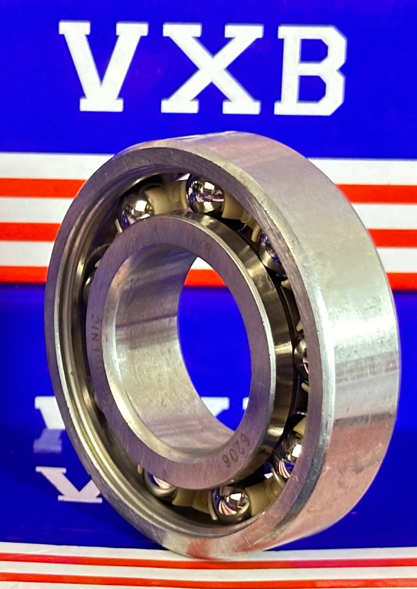 Cryogenic 6206 ABEC 3 with Si3N4 Ceramic Balls Bearing 30x62x16