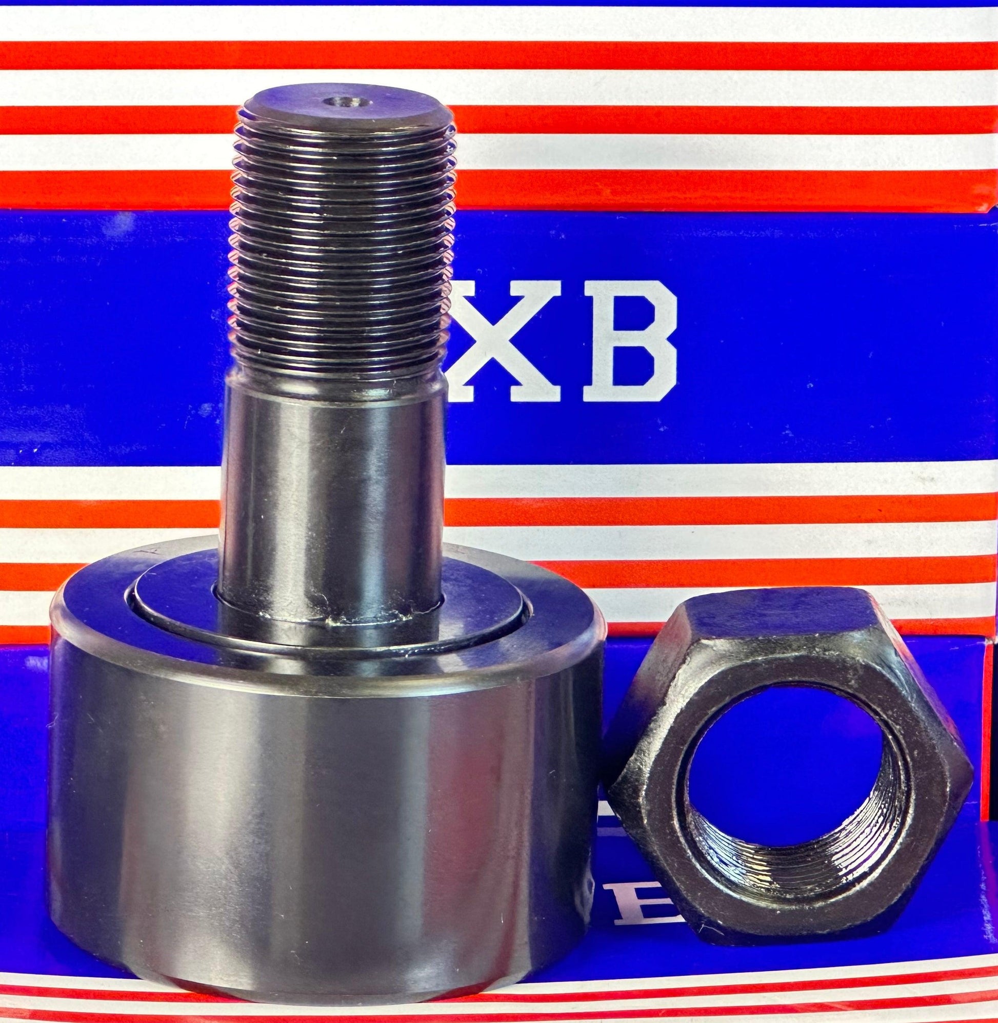 CF2-1/2SB Cam Follower with an extremely fine Needle Roller Bearing 2 1/2"x1 1/2"x1" Inch - VXB Ball Bearings