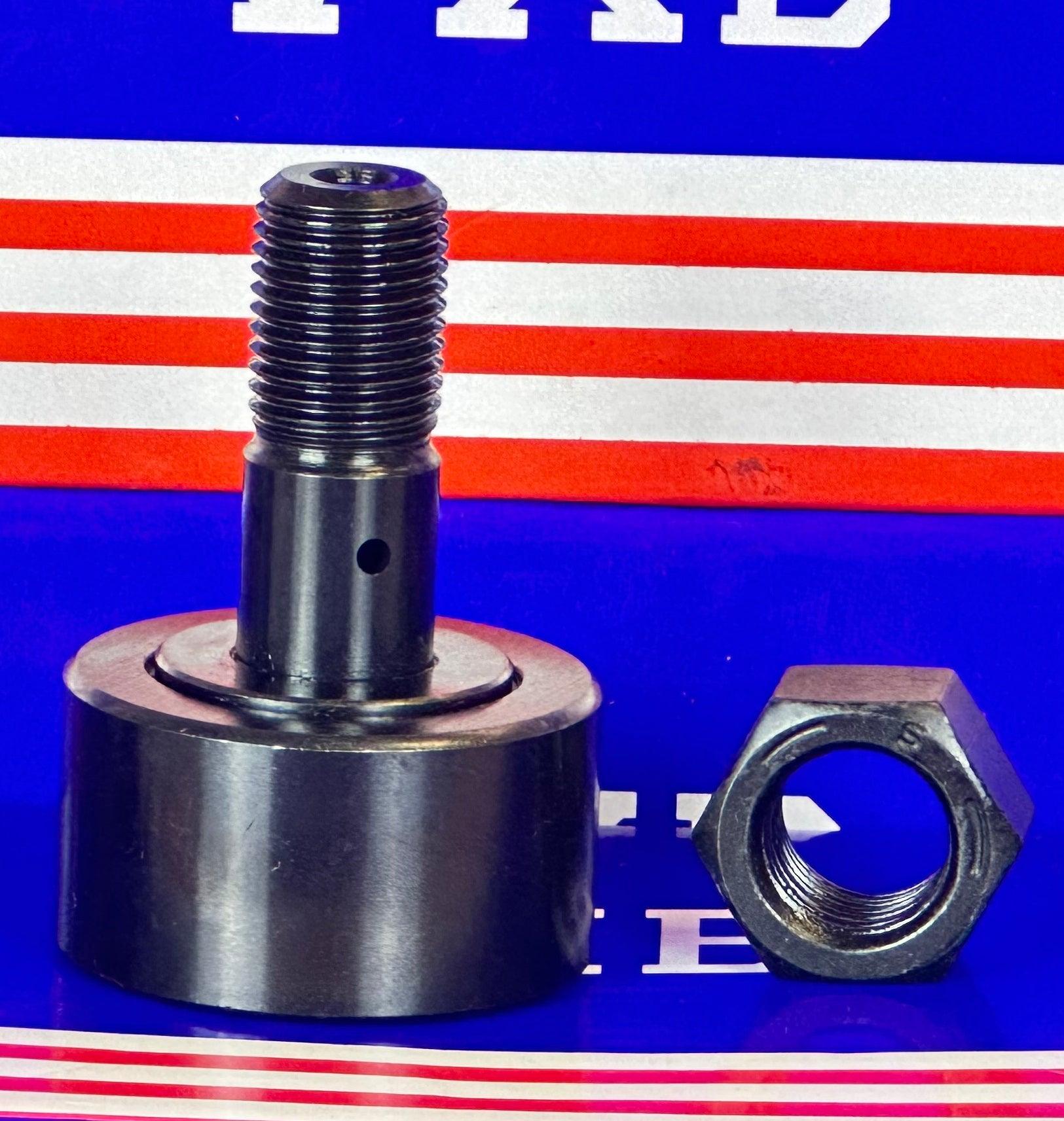 CF1-3/8SB Cam Follower with an extremely fine Needle Roller Bearing 1 3/8"x25/32"x1 1/4" Inch - VXB Ball Bearings