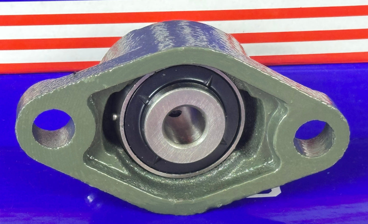 12mm Bearing UCFL201 + 2 Bolts Flanged Cast Housing Mounted Bearings