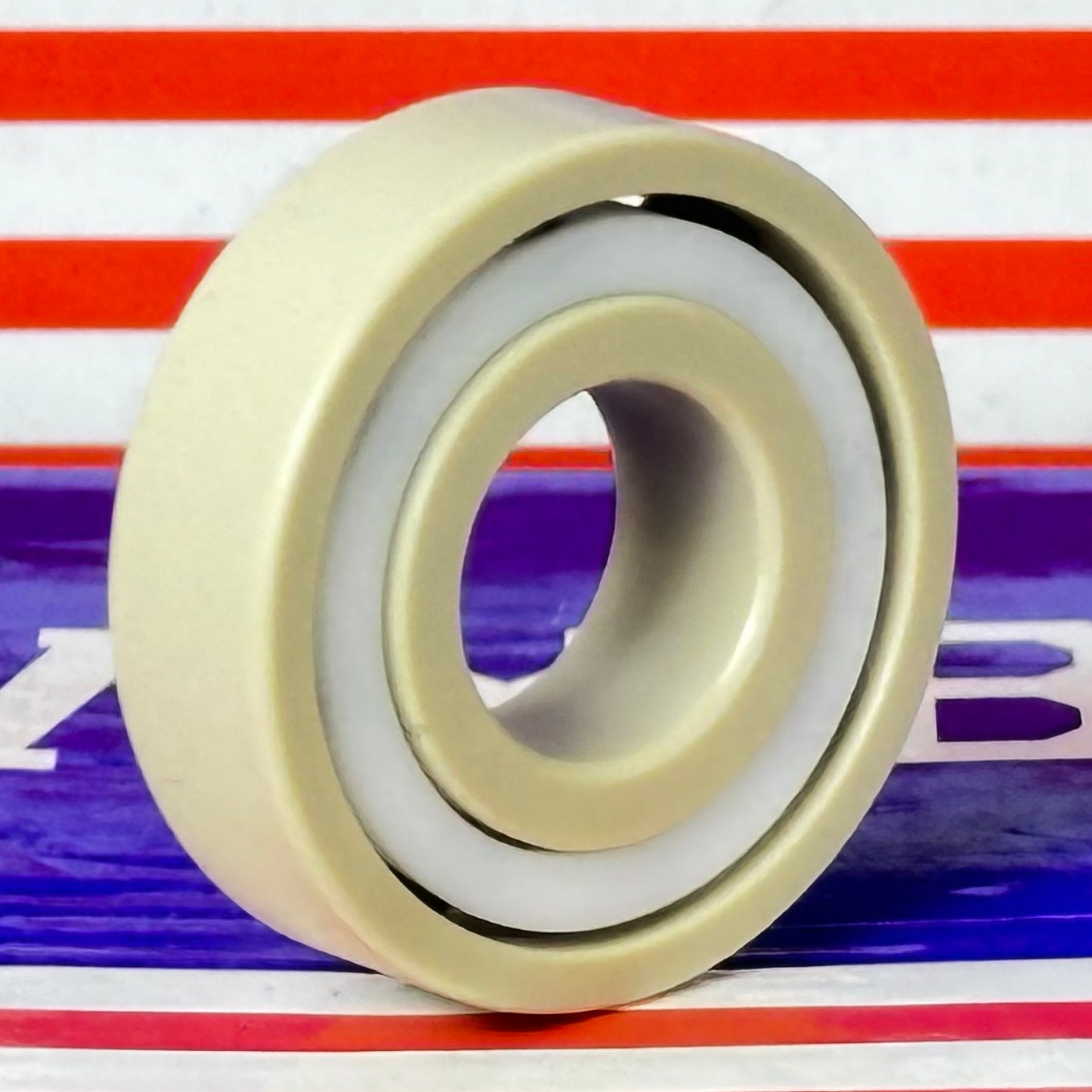 PEEK 6001 Ball Bearing PTFE cage Si3N4 Ceramic Balls 12x28x8