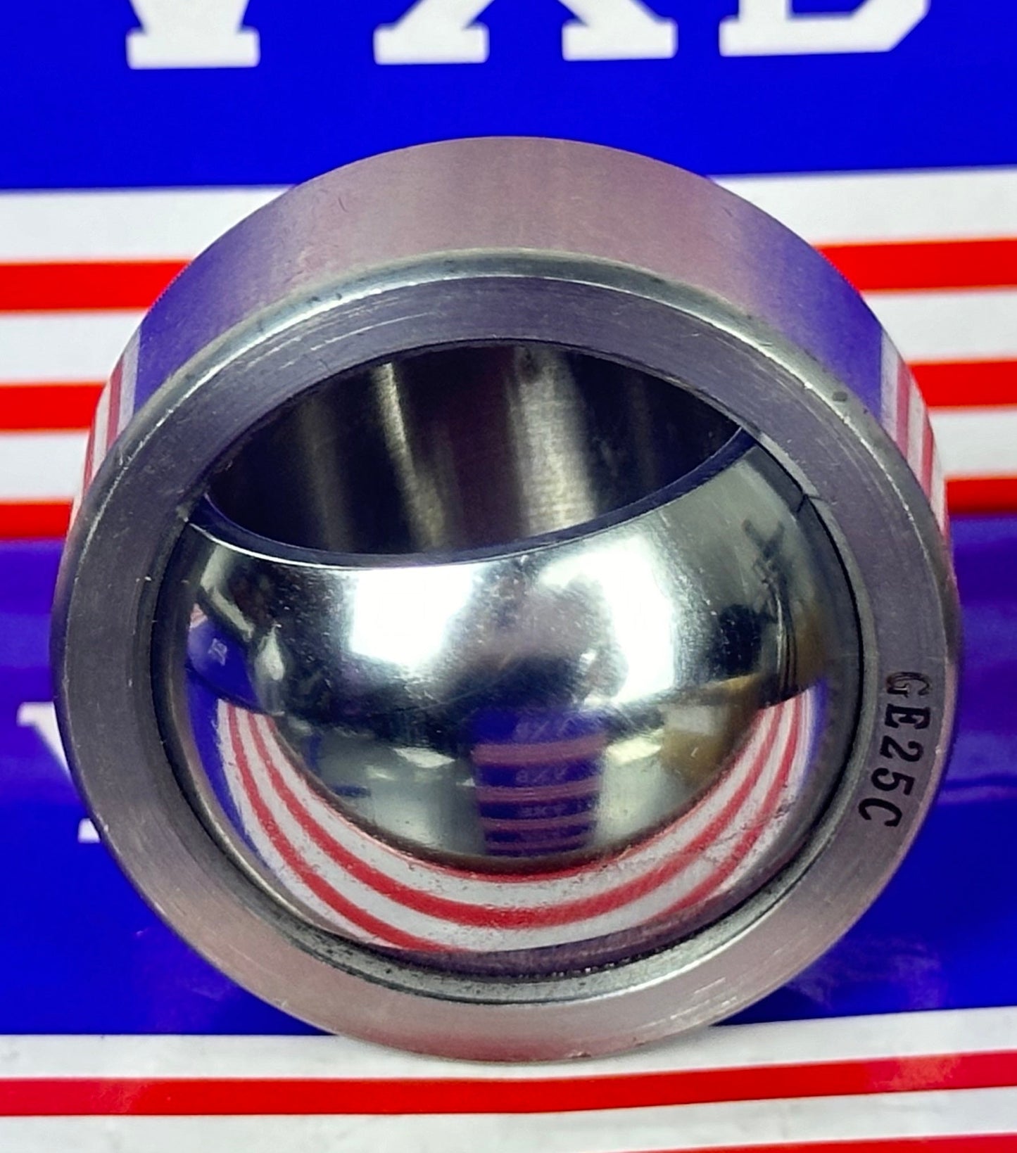 GE25C  Maintenance Free Spherical Plain Bearing 25mm Steel with PTFE Composite