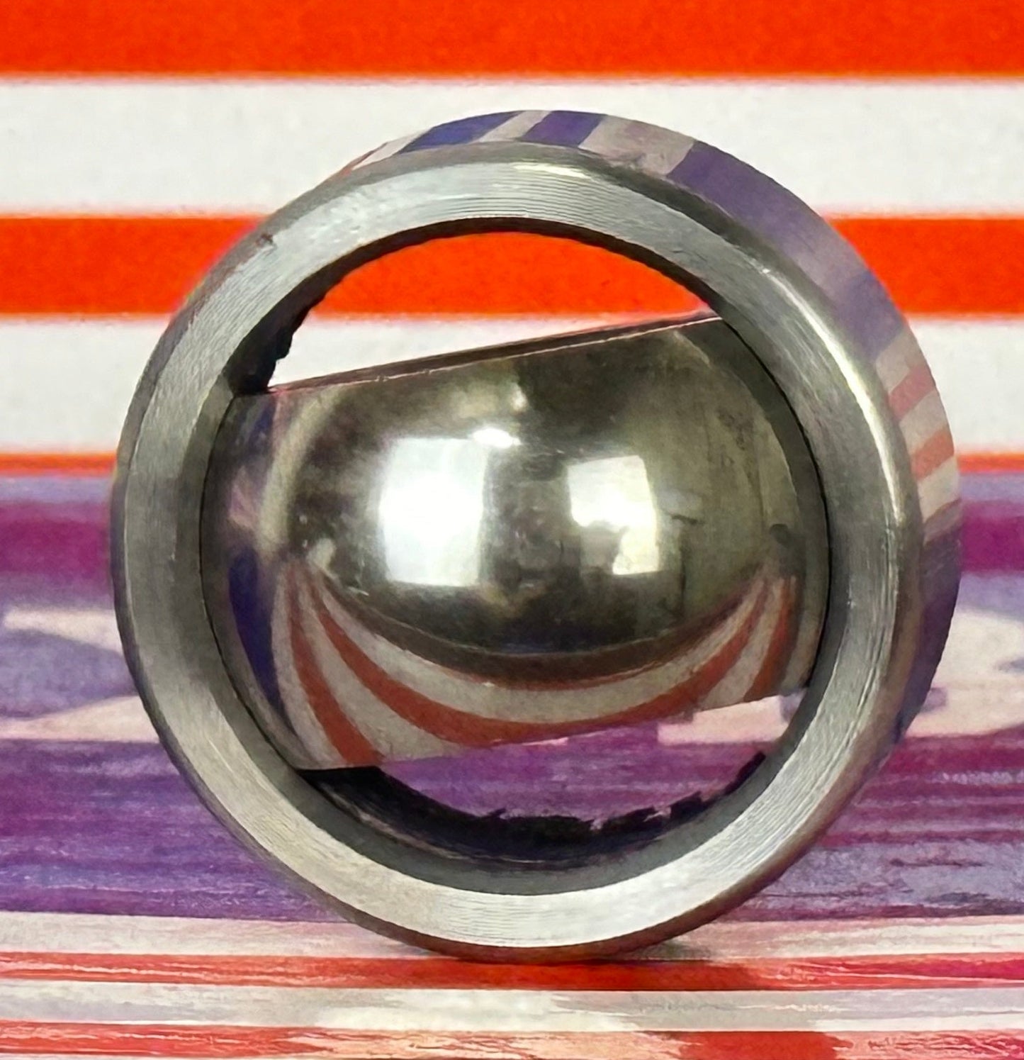 GE12C Maintenance Free Spherical Plain Bearing 12mm Steel with PTFE Composite