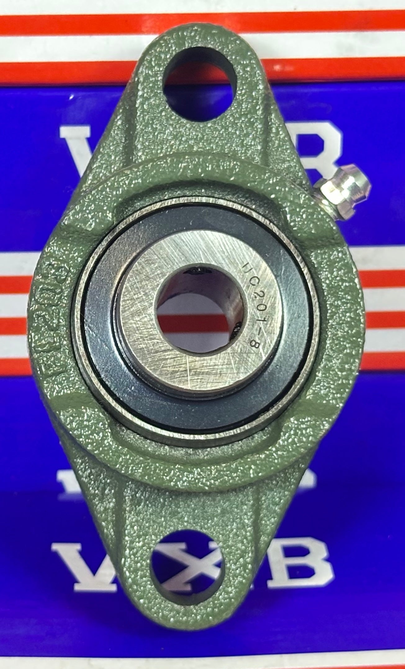 1/2 Bearing UCFL201-8 + 2 Bolts Flanged Cast Housing Mounted Bearings
