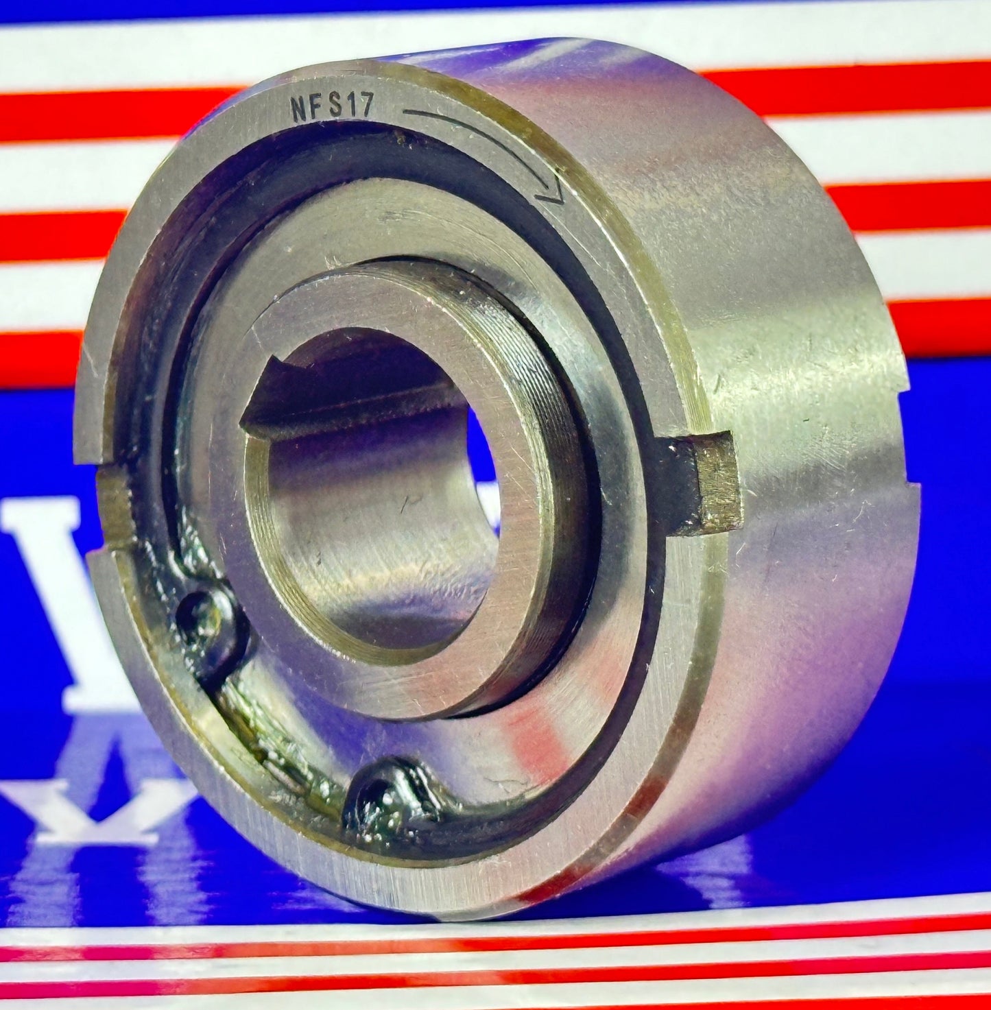 NFS17 One Way 17x47x19 Bearing Support Required Backstop Clutch