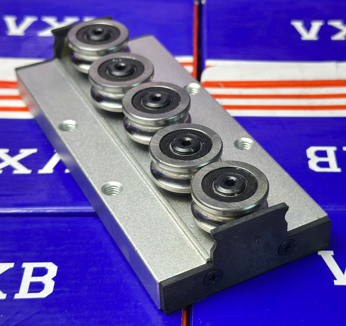 SGR20 6' feet Compact Linear Motion Guide Rail 6 Feet Long + SGB20UU-5 Bearing Block