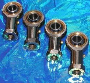 4 Female Rod End 10mm PHS10 2 Right Hand and 2 Left Hand Bearing - VXB Ball Bearings