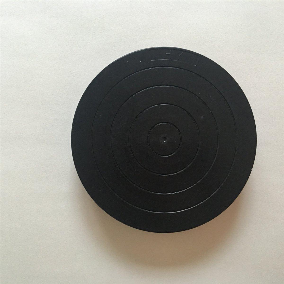 4" Inch Dia. Black Plastic hollow Lazy Susan Turntable Bearing - VXB Ball Bearings