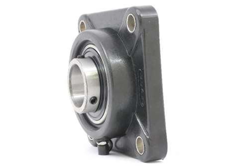 40mm Bearing UCF-208 + Square Flanged Cast Housing Mounted Bearings - VXB Ball Bearings