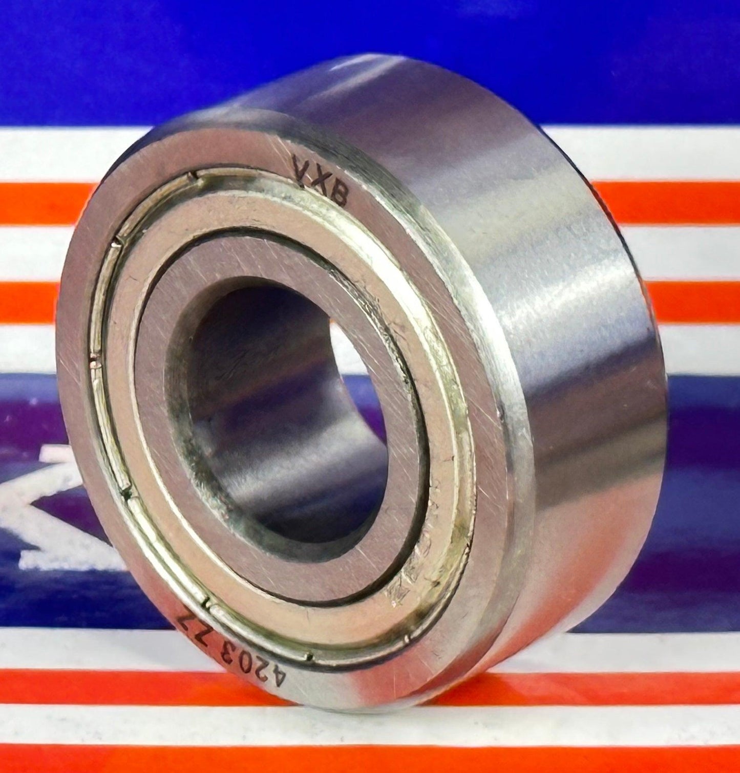 4203ZZ Double Row Angular Contact Bearing 17x40x16 - VXB Ball Bearings