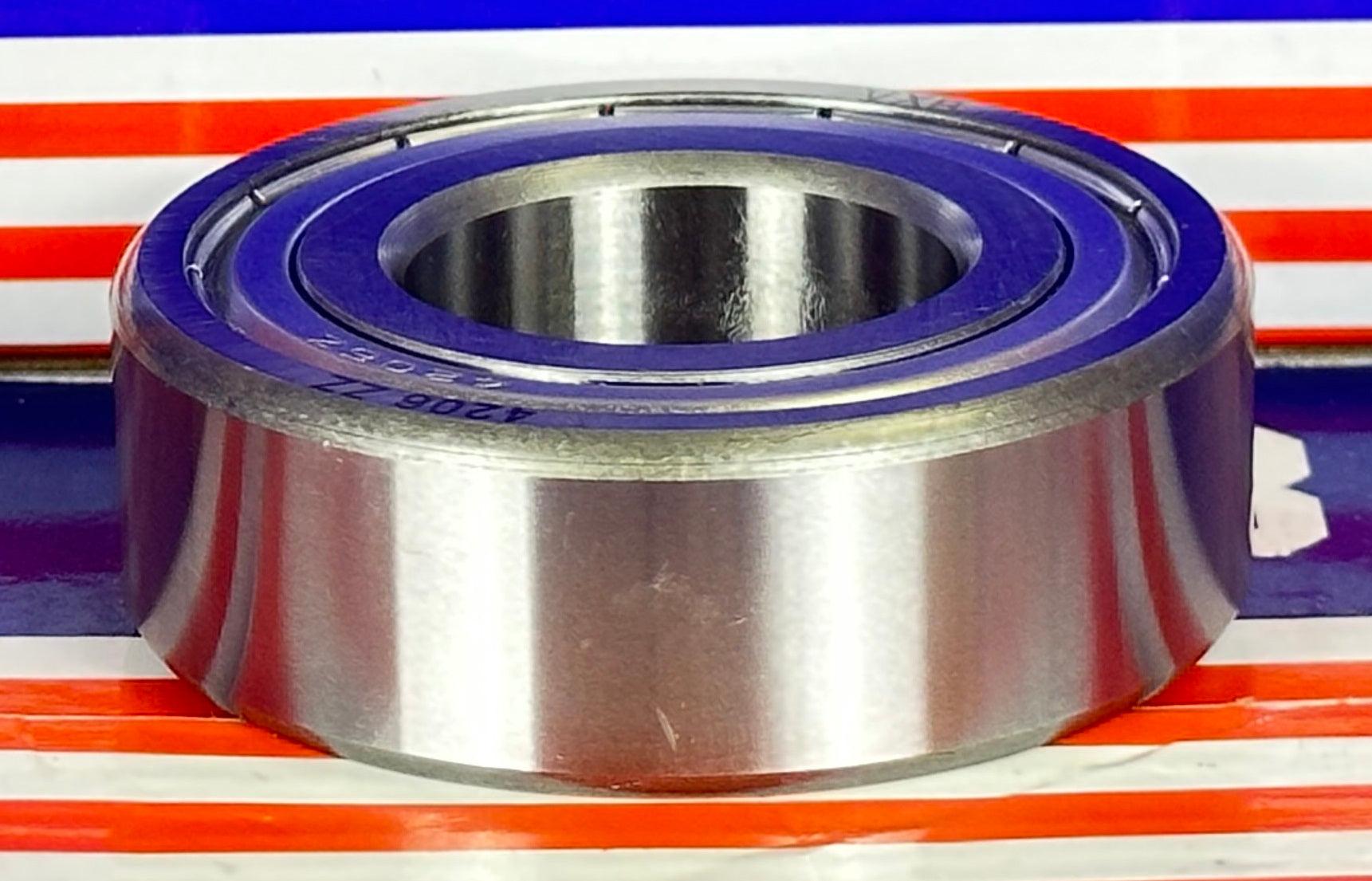 4206ZZ Angular Contact Double Row Bearing 30x62x20 - VXB Ball Bearings