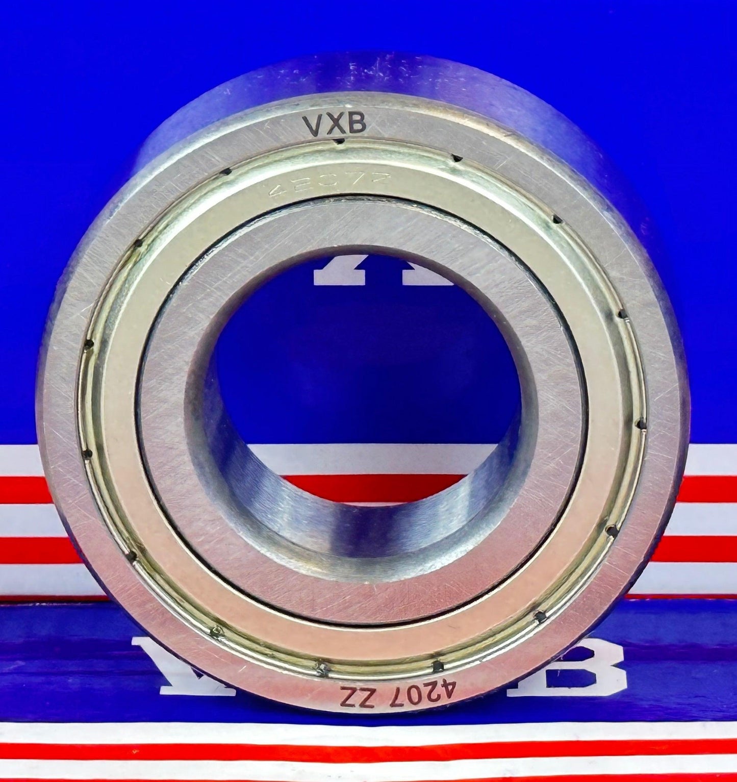 4207ZZ Angular Contact Double Row Bearing 35x72x23 - VXB Ball Bearings