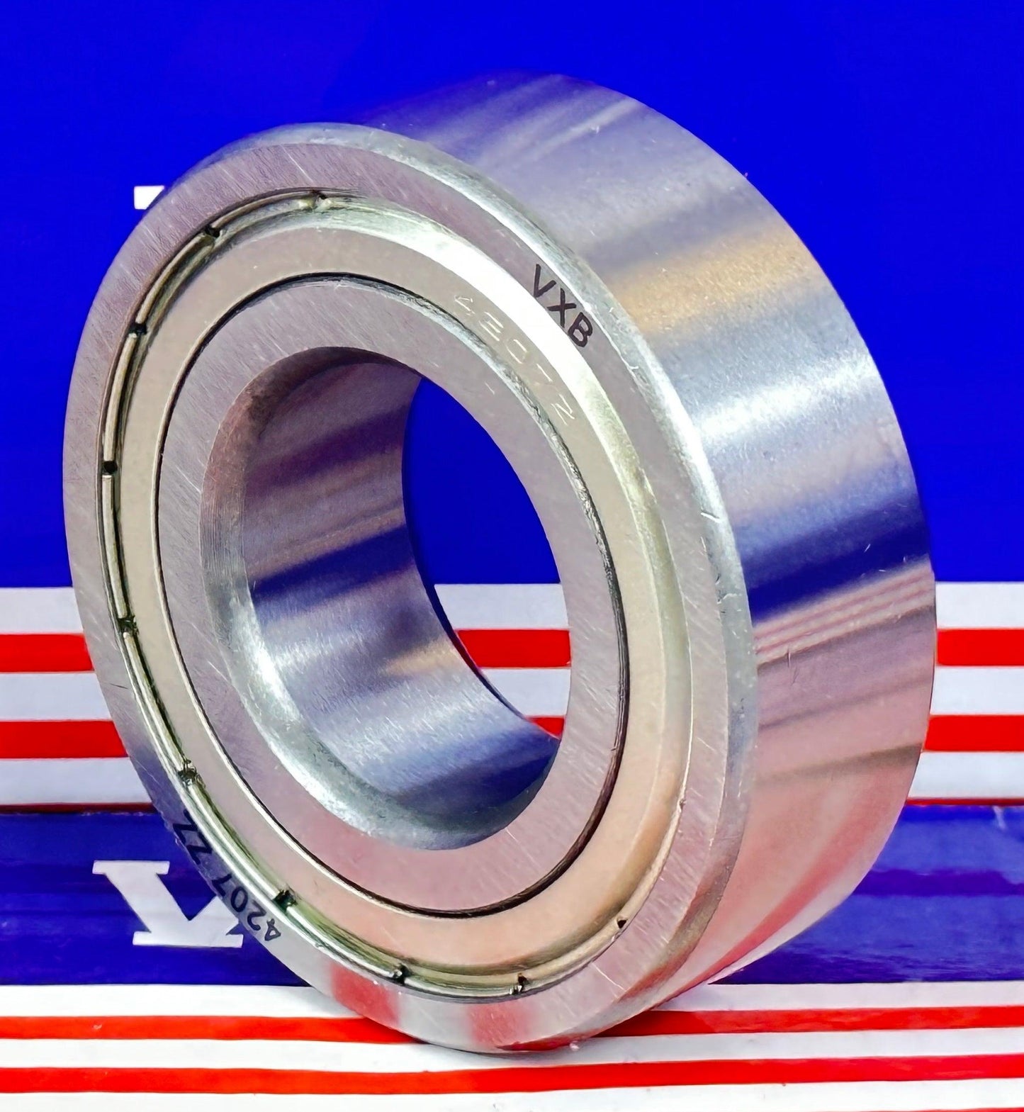 4207ZZ Angular Contact Double Row Bearing 35x72x23 - VXB Ball Bearings