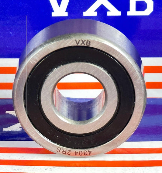 4304-2RS Bearing Double Row rubber sealed 20x52x21 Metric - VXB Ball Bearings
