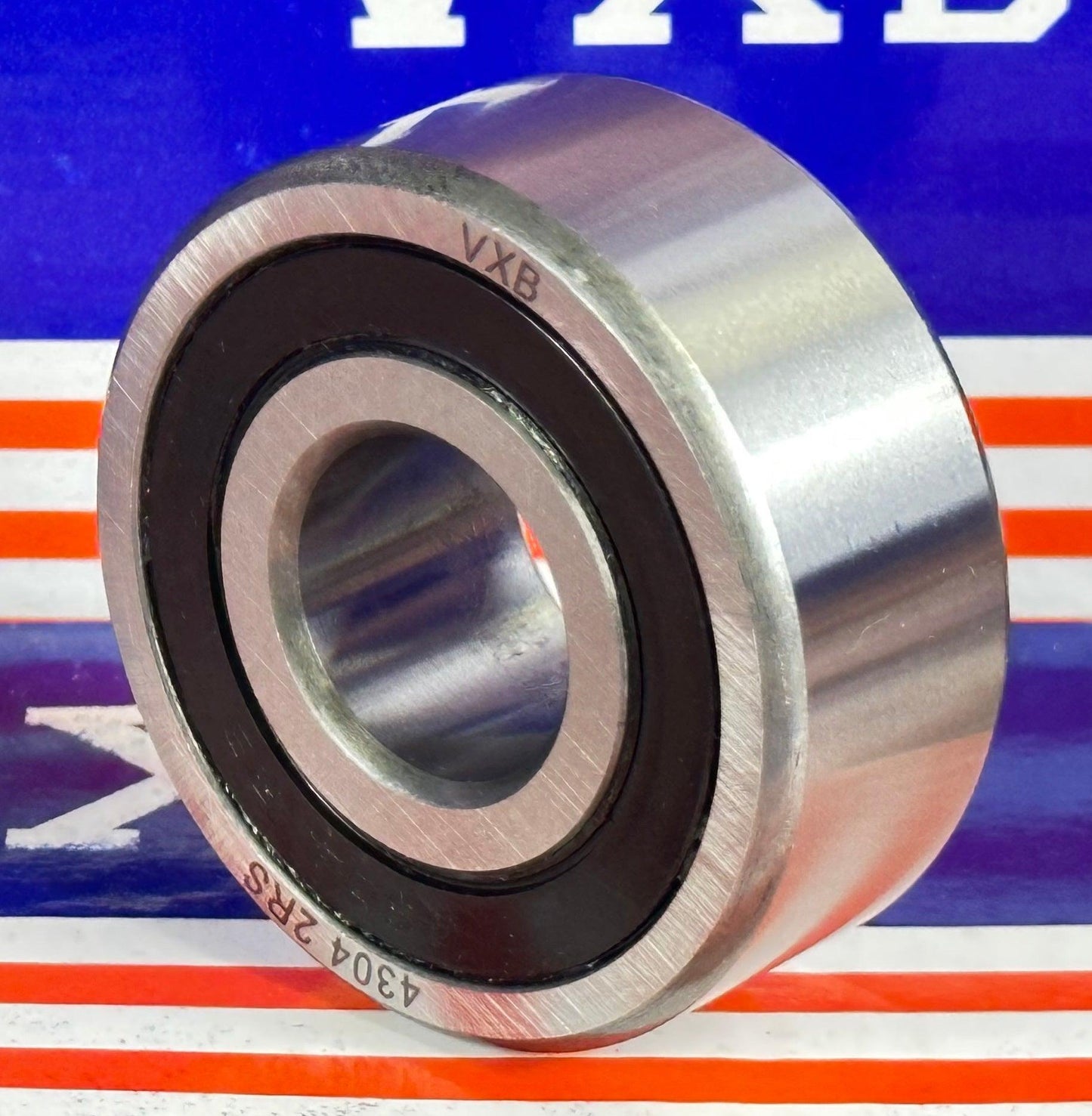 4304-2RS Bearing Double Row rubber sealed 20x52x21 Metric - VXB Ball Bearings