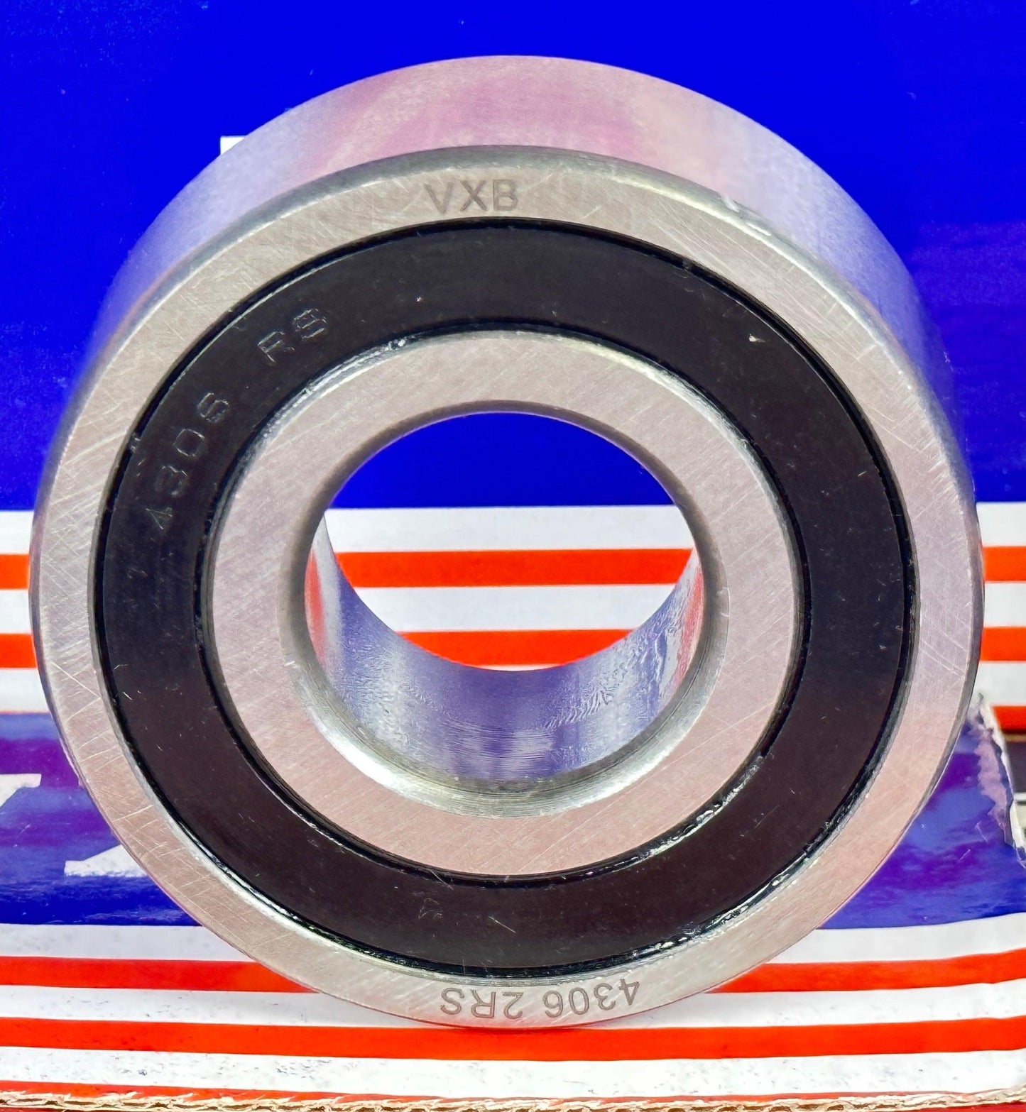 4306-2RS Sealed Double Row Bearing 30x72x27 - VXB Ball Bearings