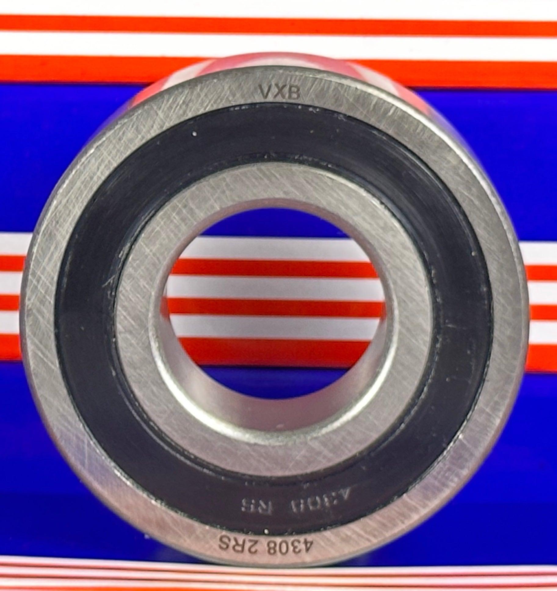 4308-2RS Double Row Sealed Ball Bearing 40x90x33 - VXB Ball Bearings