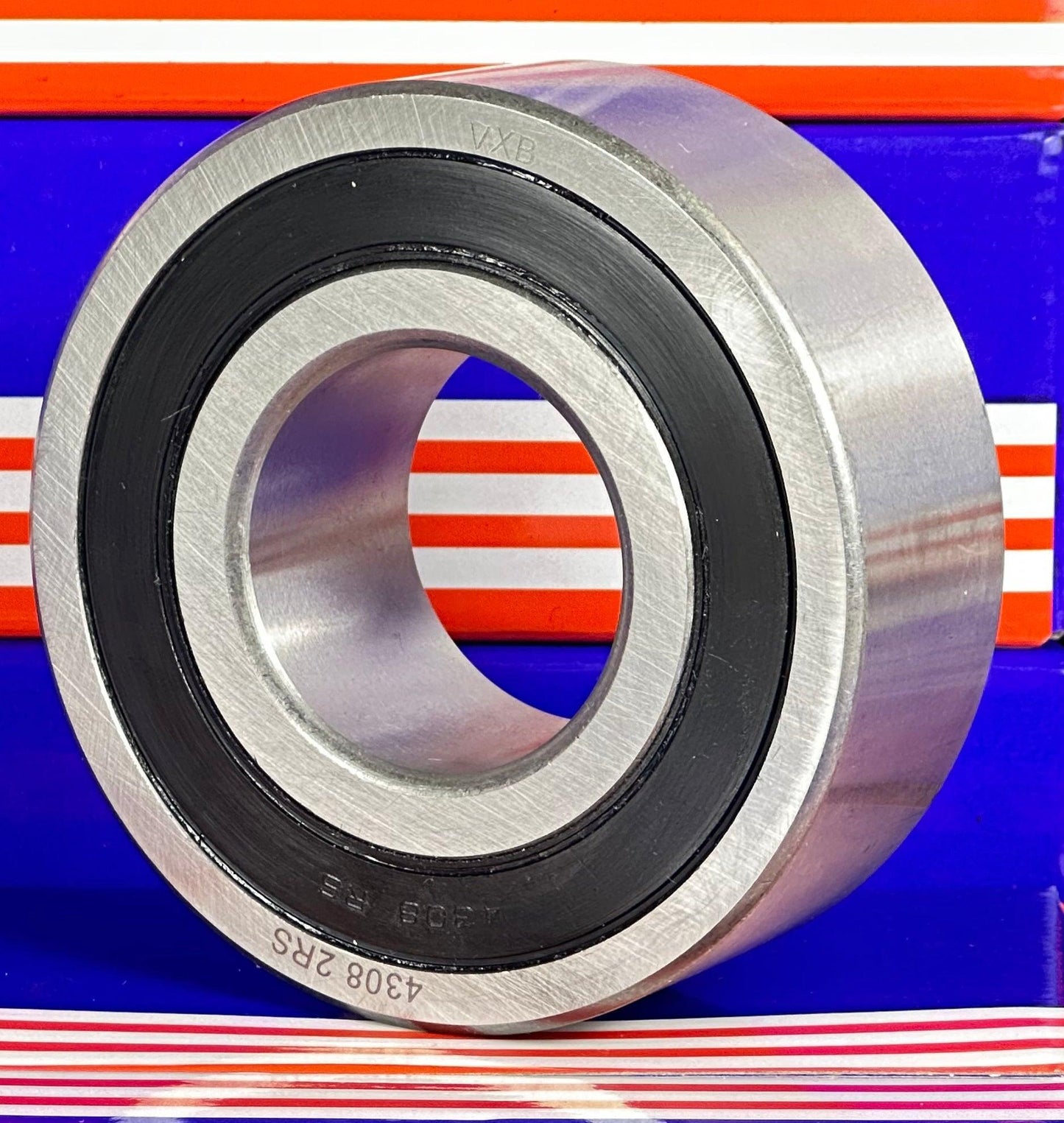 4308-2RS Double Row Sealed Ball Bearing 40x90x33 - VXB Ball Bearings