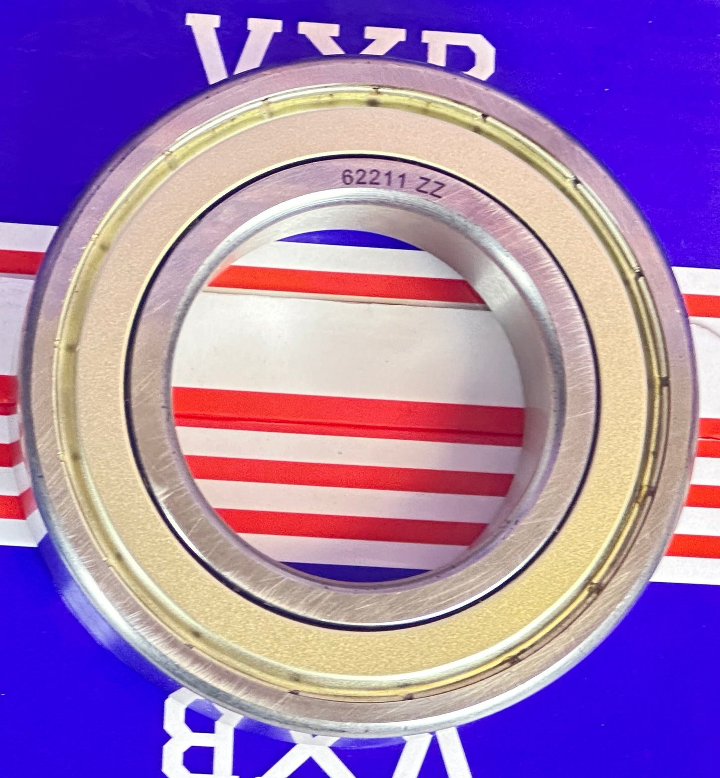 62211 ZZ  55x100x25 Shielded Deep Groove Ball Bearing