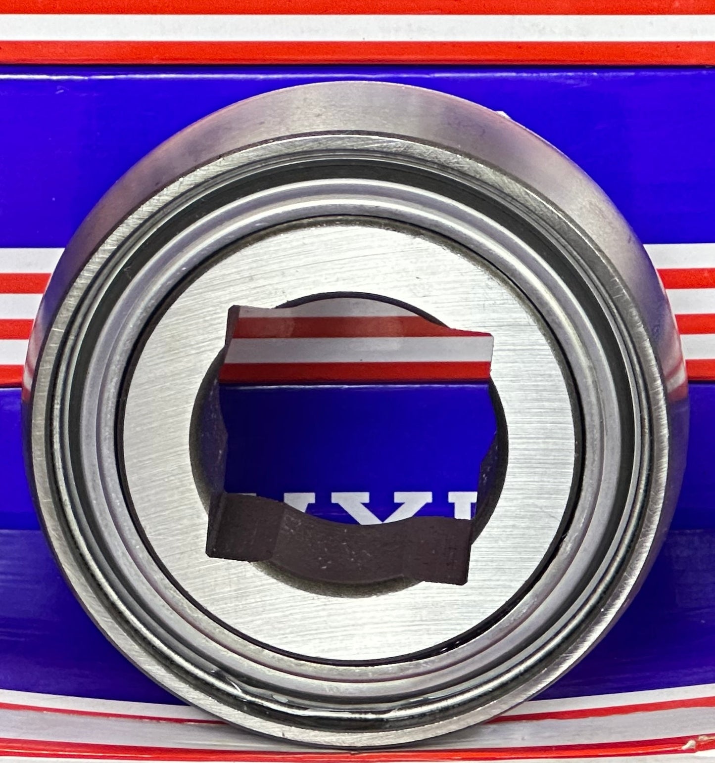 GW211PP3 Agriculture Heavy Duty Disc HarrowBearing, Square Bore, NON-Relubricable, Two Triple Lip Seals 1-1/2"  Bore Bearing