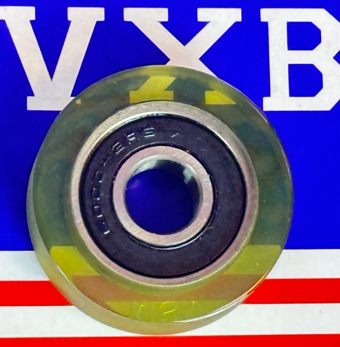 PU10X35X11-2RS Polyurethane Rubber Bearing with tire 10x35x11mm Sealed Miniature