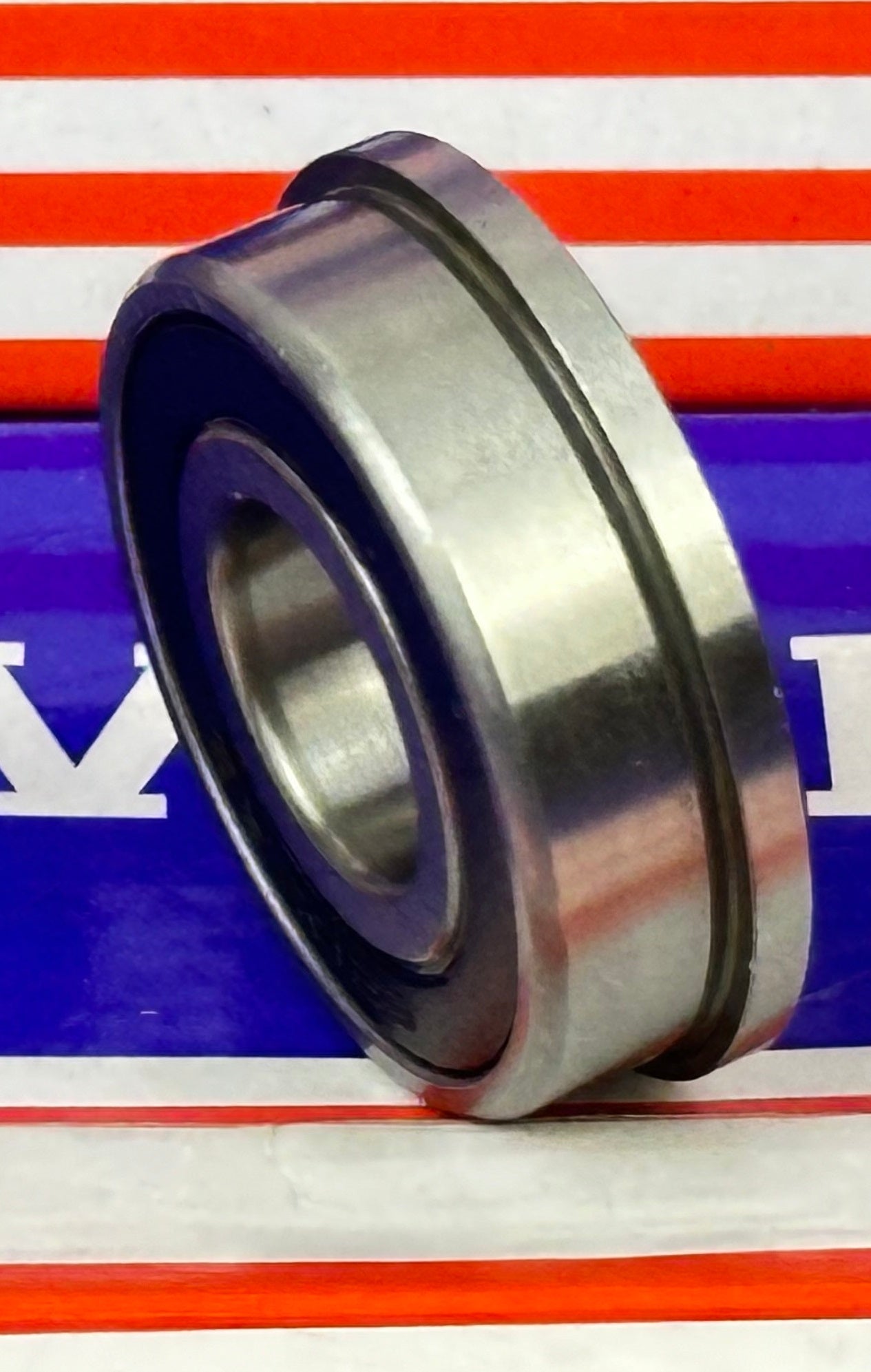 F6202-2RS Flanged Sealed Miniature Bearing 15x35x11