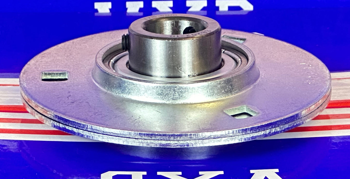 SBPF202-10 5/8 Pressed Steel Bearing 3-Bolt Flanged Mounted Bearings