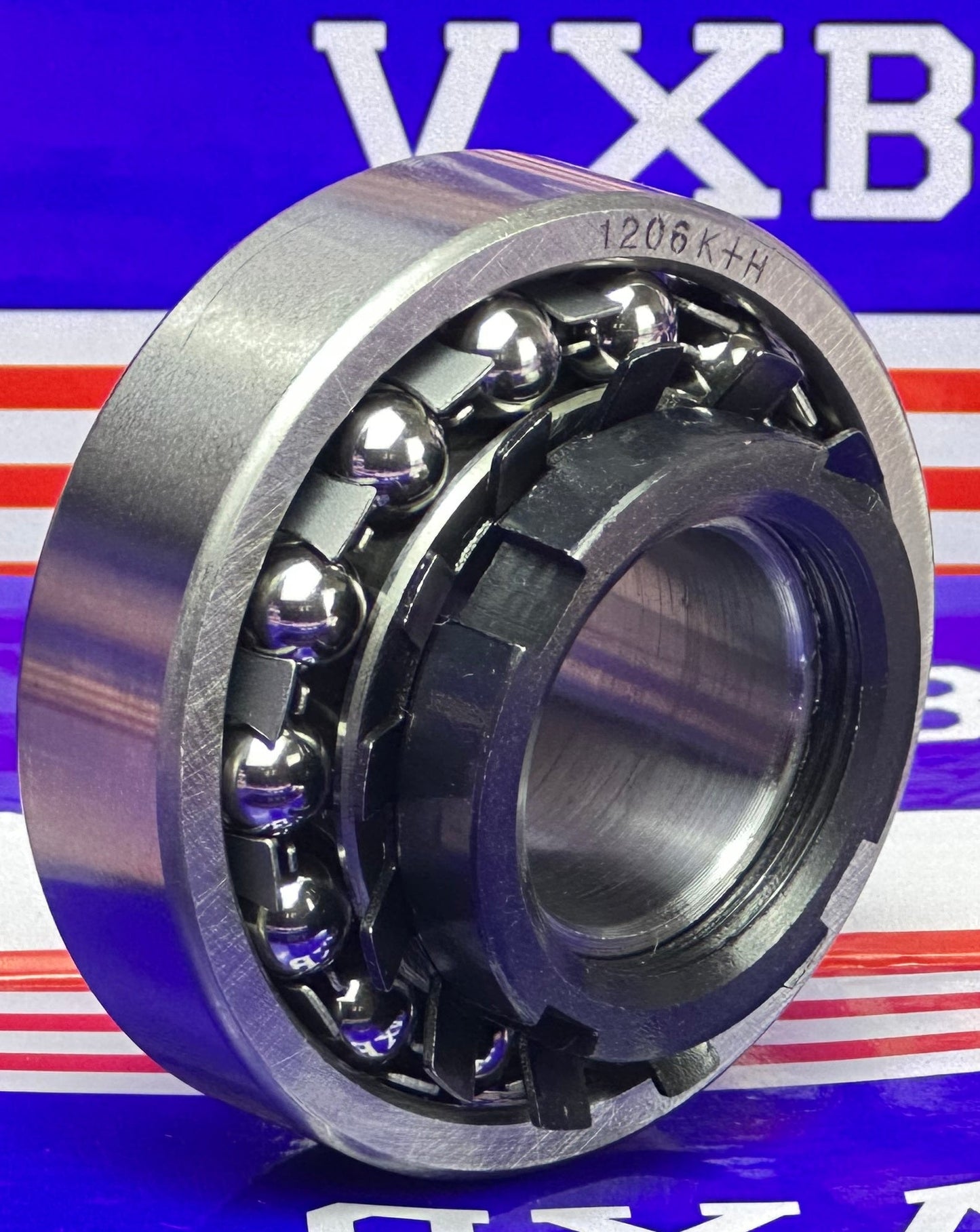 1206K+H Tapered Self Aligning Bearing with Adapter Sleeve 30x72x17