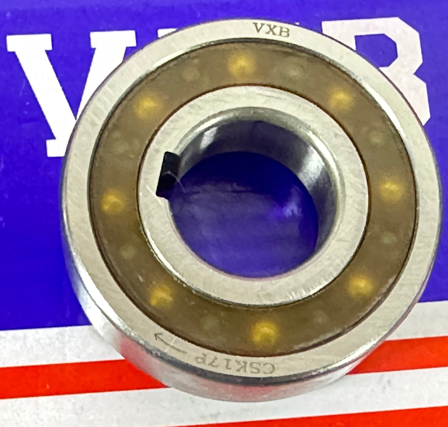 CSK17P  One way Bearing with Key-way on the inner ring  Sprag Freewheel Backstop Clutch