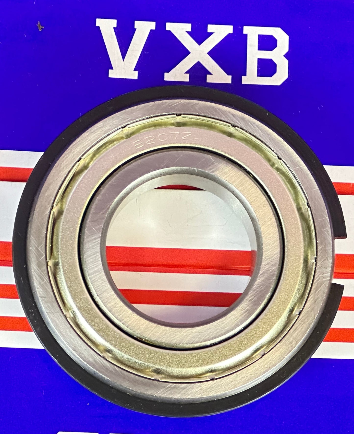 6207ZZNR Shielded Bearing with snap ring groove + a snap ring35x72x17