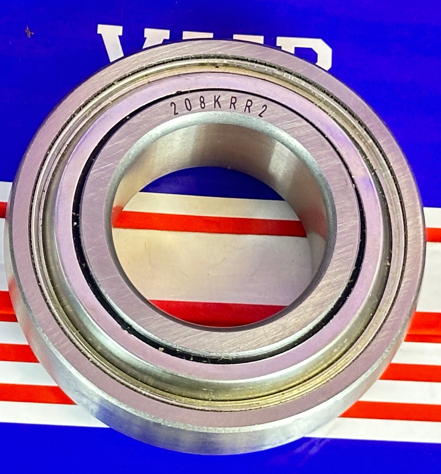 208KRR2 Round Bore Agricultural Bearing 40x80x18 mm Extended Inner Ring 27mm