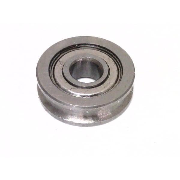 4mm Bore Bearing with 13mm Shielded Pulley U Groove Track Roller Bearing 4x13x4mm - VXB Ball Bearings
