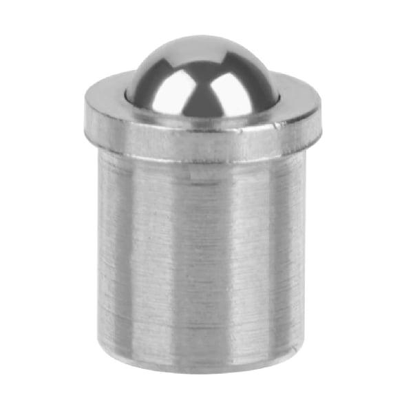 4mm Diameter x 5mm Long Stainless Steel Spring Ball Plunger-Pack of 10 - VXB Ball Bearings