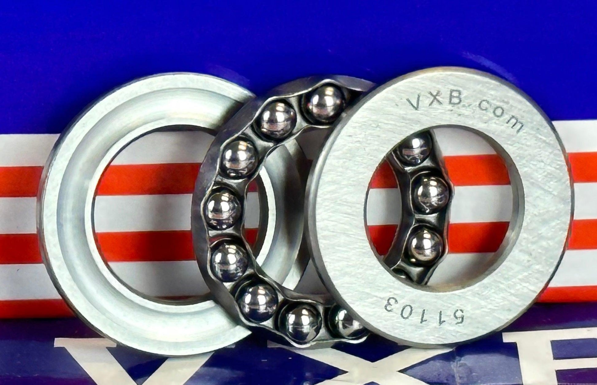 51103 Thrust Bearing 17x30x9 - VXB Ball Bearings