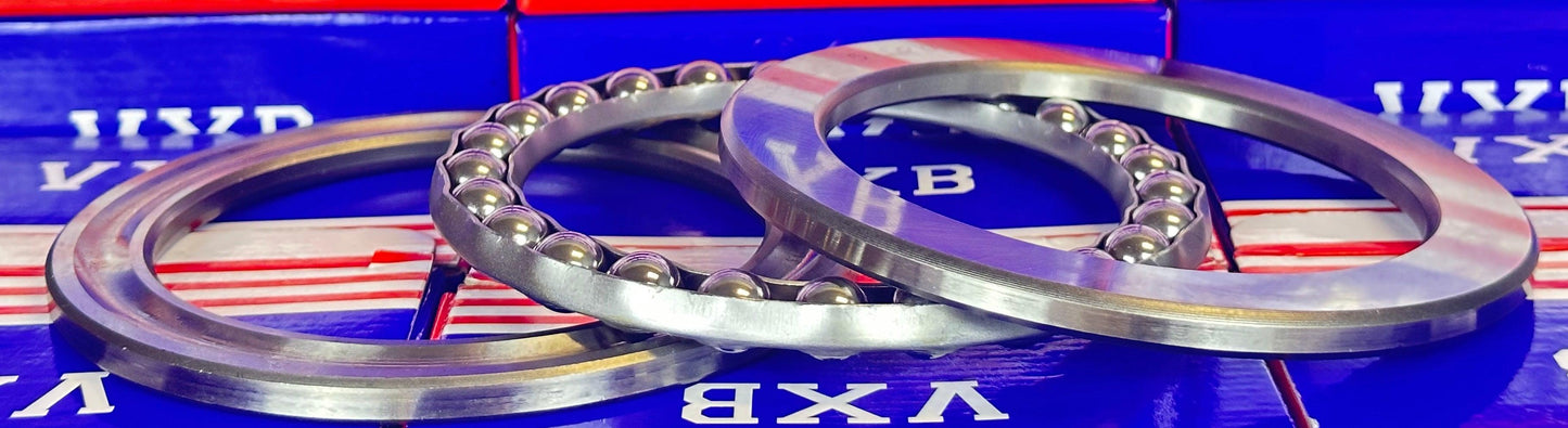 51120 Single Thrust Ball Bearing 100x135x25mm - VXB Ball Bearings