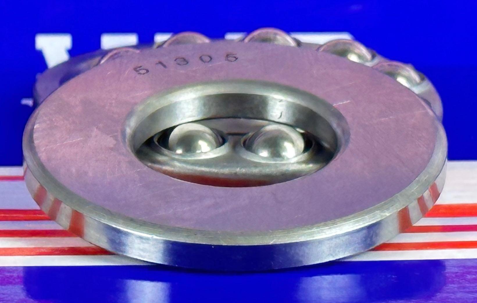 51305 Single Thrust Ball Bearing 25x52x18 - VXB Ball Bearings