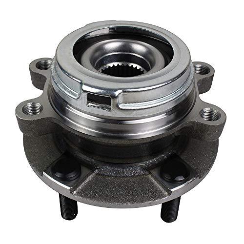 513296 Front Wheel Hub and Bearing Assembly Fit for Nissan Altima 2007-18, Maxima 2009-19, Pathfinder 2013-19, Murano 2009-18, Quest 2011-17, Infiniti QX60 2014-19, JX35 2013 5-Lug - VXB Ball Bearings