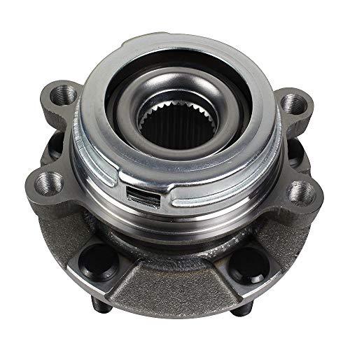 513296 Front Wheel Hub and Bearing Assembly Fit for Nissan Altima 2007-18, Maxima 2009-19, Pathfinder 2013-19, Murano 2009-18, Quest 2011-17, Infiniti QX60 2014-19, JX35 2013 5-Lug - VXB Ball Bearings