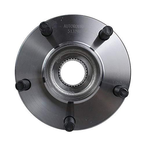 513296 Front Wheel Hub and Bearing Assembly Fit for Nissan Altima 2007-18, Maxima 2009-19, Pathfinder 2013-19, Murano 2009-18, Quest 2011-17, Infiniti QX60 2014-19, JX35 2013 5-Lug - VXB Ball Bearings