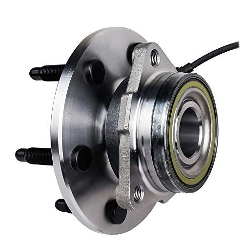 515036 Front Wheel Hub and Bearing Assembly for 4x4 4WD Chevy Silverado, Tahoe, Avalanche, Suburban, Express 1500, GMC Sierra, Yukon, Savana, Cadillac Escalade ESV EXT 6 Lug w/ABS - VXB Ball Bearings